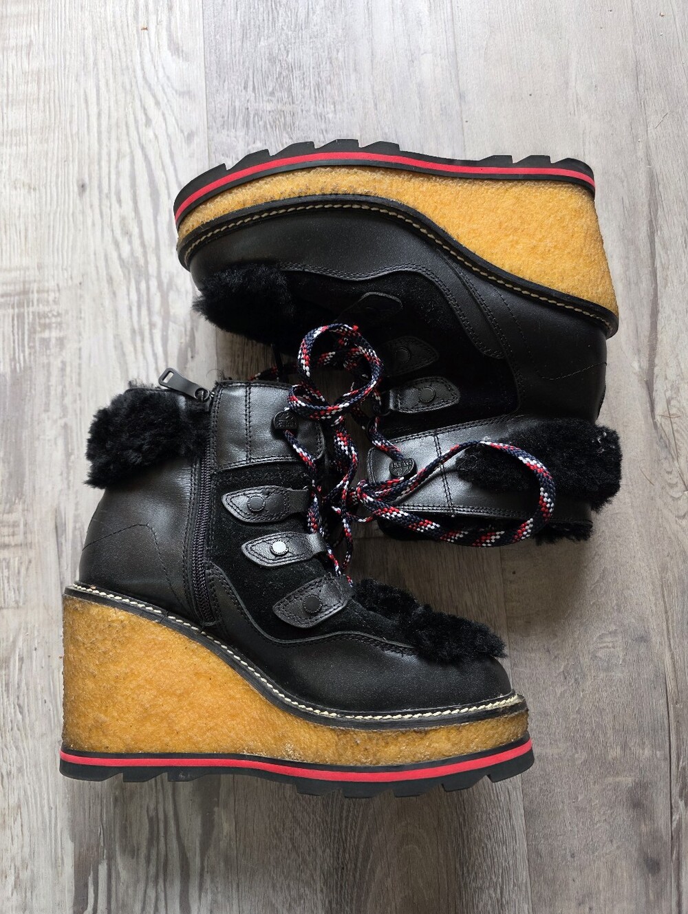 Womens Pajar Tessa Wedge Boot Size 8.5